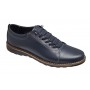 Pantofi barbati Casual Sport din piele naturala Bleumarin ASEBL